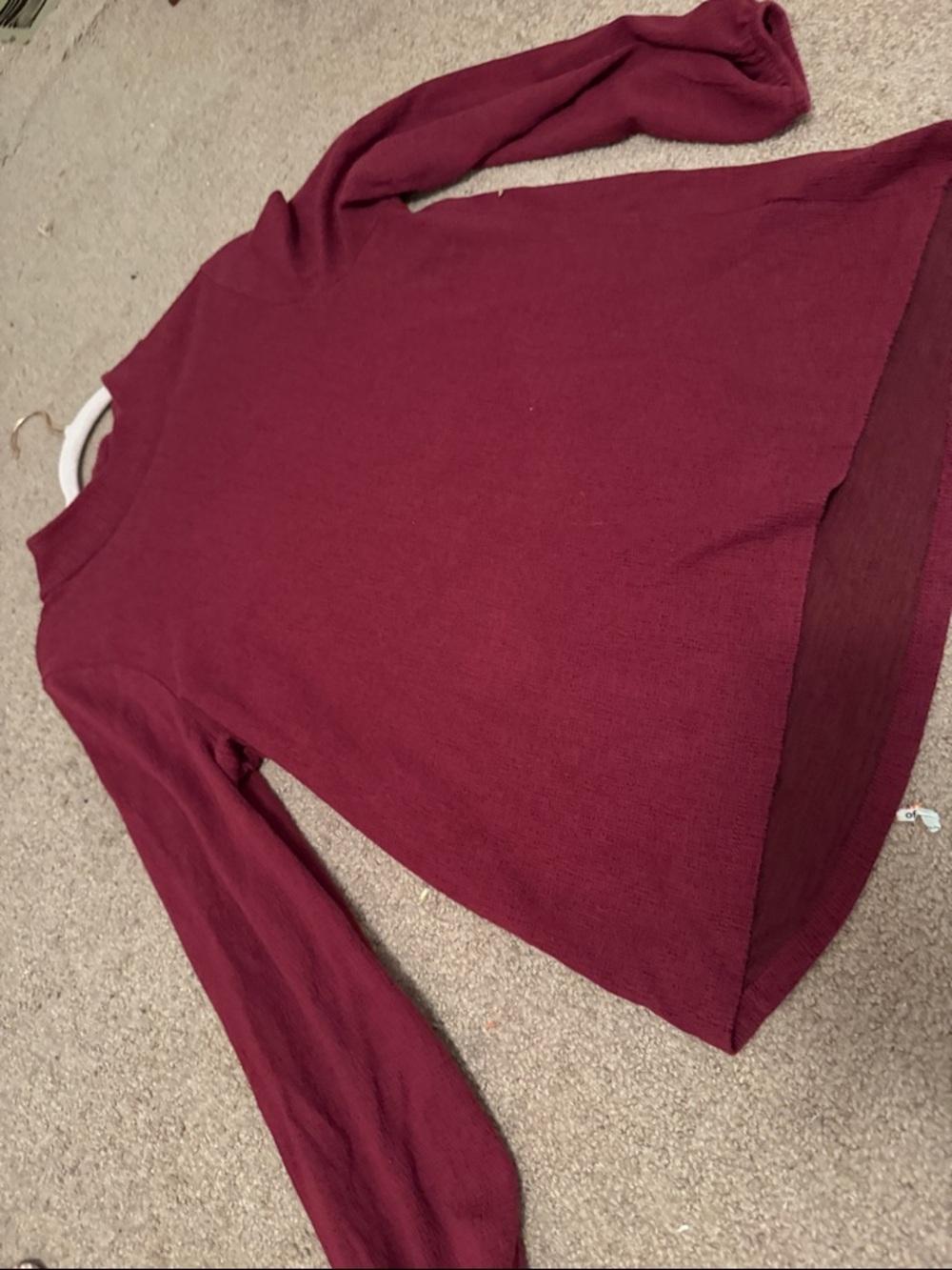 Old Navy Maroon Crewneck Sweater